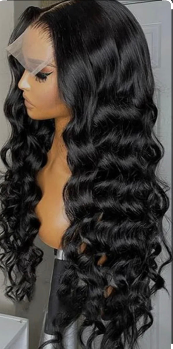 5x5 closure 180% Density Virgin Hair Wig Unit.